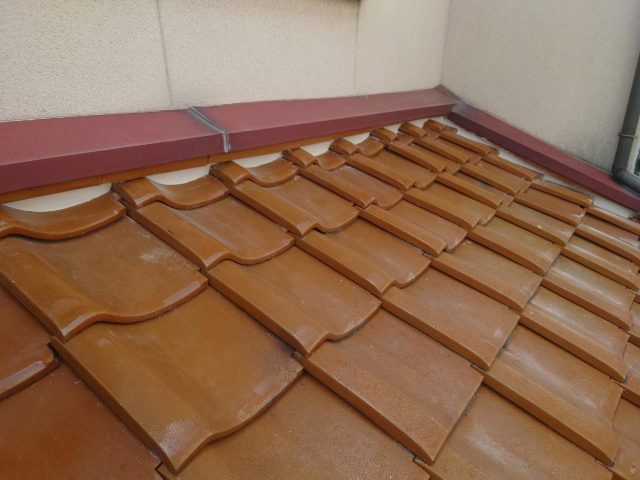 姫路市できれいに塗り直した漆喰